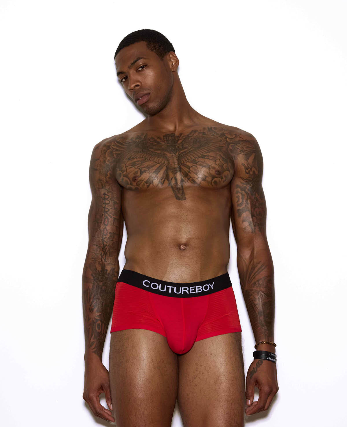 COUTUREBOY Fitted Trunk | Red