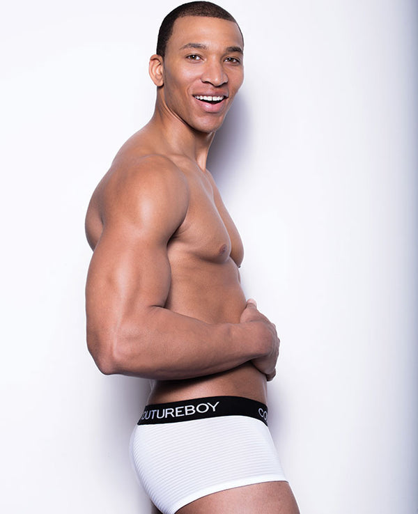 coutureboy underwear mesh stripe trunk